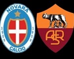 novara - roma 0-2